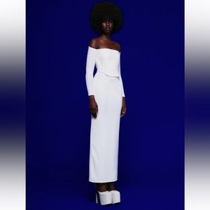 Solace London Kae Maxi Dress (white)